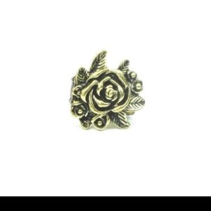 Bouquet Bonanza Brass Paparazzi Antique Brass Cluster Statement Ring